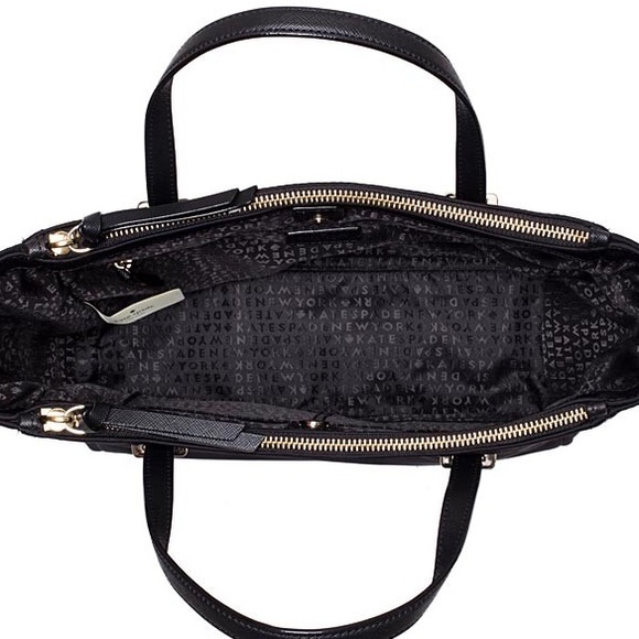 Kate Spade NWT Striped Nylon Tote Bag - Picture 5 of 5